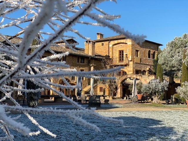 Domaine De La Ruisseliere Hotel Lacenas Exterior photo